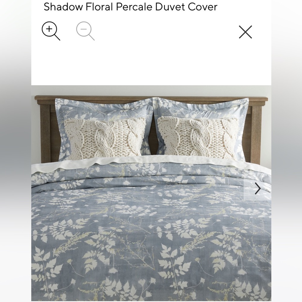 Shadow floral Peecale duvet cover King/Cal
